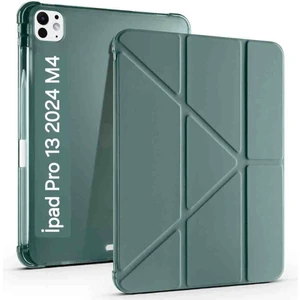Ipad Pro 7.nesil 13"inç M4 2024 Uyumlu Kılıf Kalem Bölmeli Standlı Tablet Case A2837 A2930