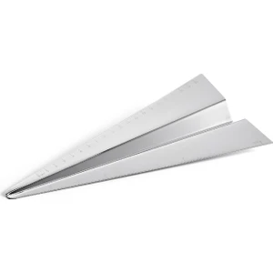 Dekoratif Uçak Cetvel 25 Cm