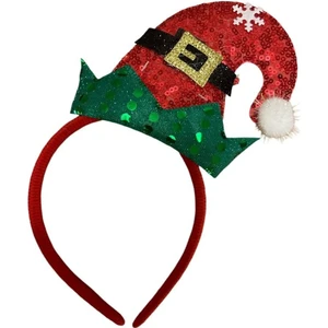 Yılbaşı Tacı Kırmızı Pullu