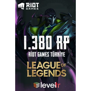 Riot Games League Of Legends 1380 Rp - Riot Games - Lol