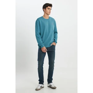 Lee Luke Slim Tapered Esnek Jean Kot Pantolon