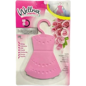 Wellnax breeze refresh Gardırop Dolap Ve Çekmece Ferahlatıcı Gül Bahçesi Kokusu X1