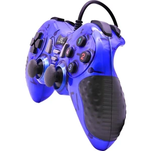 YK Design USB Kablolu 1.8 M. Tak Çalıştır Oyun Kolu 17 Buttons Pc-Laptop Masaüstü Dual Shock