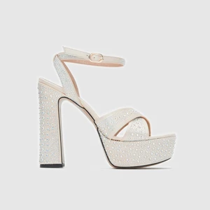 Kadın Platform Topuklu Ayakkabı [060231], Nude, 39