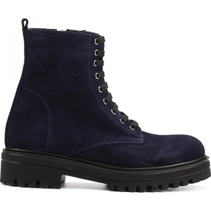 Kadın Postal Bot [051819], Lacivert Süet, 37