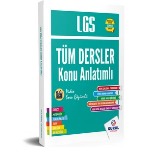 Kurul Yayıncılık 2025 8. Sınıf LGS Tüm Dersler Konu Anlatımlı
