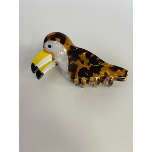 Kuş Figürlü Kemik Toka 7 cm