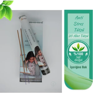 Aromatika Doğal  Anti Stress Kokulu Çubuk Tütsü (20 Adet Çubuk Tütsü)