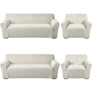 Bürümcük Koltuk Kanepe ,çekyat Örtüsü ,strech Pamuklu , Boydan Bürümcük 3+3+1+1