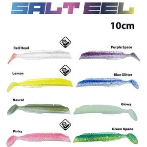 Salt Eel Body 10CM X3 Silikon Yem Gövde 034 Glowy