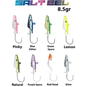 Salt Eel 8.5gr Jighead 034 Glowy