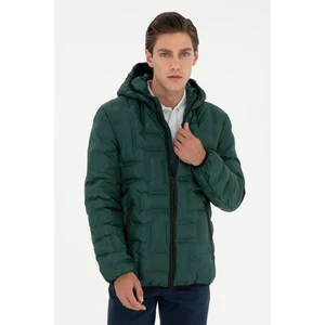 U.S. Polo Assn. Erkek Koyu Yeşil Mont 50292895-VR079