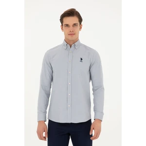 U.S. Polo Assn. Erkek Taş Gömlek Basic 50287805-VR049