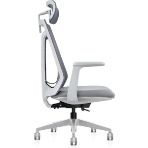 XD-1010 Fileli Başlıklı Çalışma Koltuğu Gri