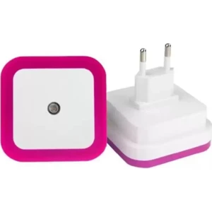 Pembe Sensörlü Fotosel E27 Gece Lambası CT-9500