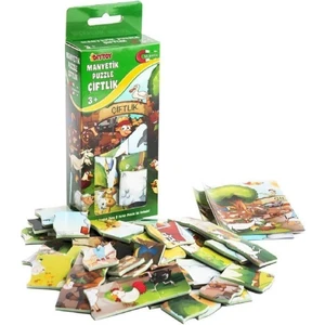 DIYTOY Manyetik Puzzle Çiftlik 53 Parça Puzzle