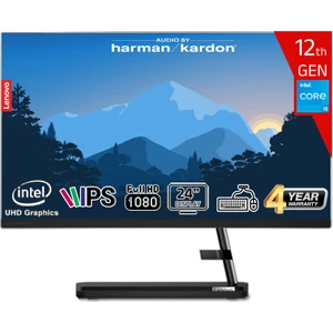 Ideacentre Aıo 3 24IAP7 Intel Core I5-12450H 32GB 1tb SSD Intel UHD Graphics 23.8 Fhd IPS Freedos F0GH01GCTR-321 Klavye+Mouse Siyah All In One Bilgisayar