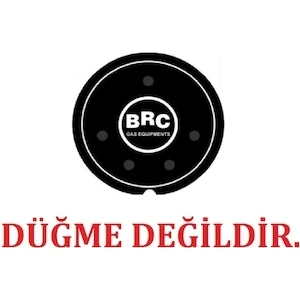 Brc Düğme Etiketi Sticker