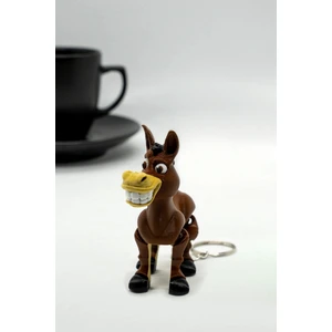 Eşek 3D Hareketli Anahtarlık