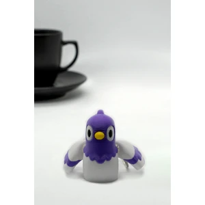 Güvercin Şaşkın 3D Hareketli Anahtarlık