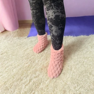 Ortopedik Yumuşacık Kışlık Peluş Hafif Taban Ev Botu,pandufu