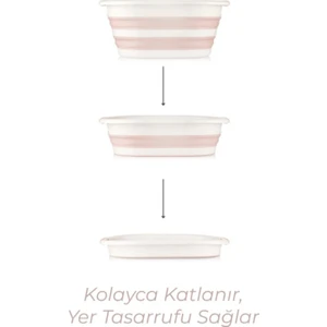 Katlanır Çamaşır Sepeti Large