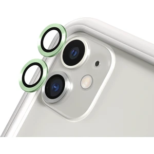 iPhone 11 Kamera Lens Koruyucu Cam Metal Kenarlı 2li Set
