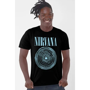 Daire Daire Nirvana Siyah Kısa Kollu Erkek T-Shirt