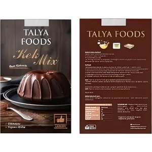 Talya Foods Glutensiz Kek Mix Ham Kakolu 270 gr