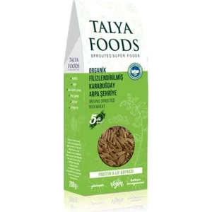 Glutensiz Organik Filizlendirilmiş Çiğ Karabuğday Şehriye 200 gr