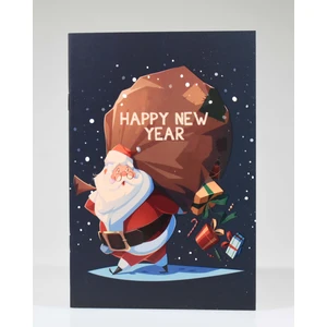 Lacivert Noel Baba Defter