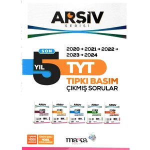 Marka Yayınları TYT Son 5 Yıl Arşiv Serisi Tıpkı Basım Fasikül Fasikül Çıkmış Sorular Çözümlü