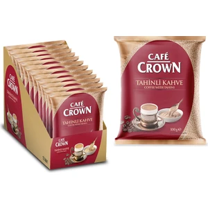 Cafe Crown Tahinli Kahve 100GR x 12 Adet