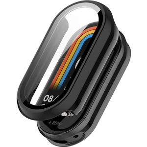 Xiaomi Mi Band 9/9 Nfc Parlak Pc Kapak Izle Çerçeve Kılıfı Temperli Cam Ekran Filmi (Yurt Dışından)