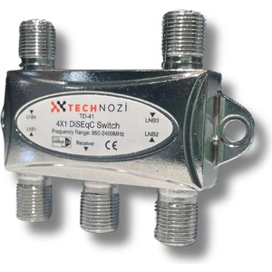 Diseq Uydu Birleştirici 1/4 Diseqc 2400 Mhz