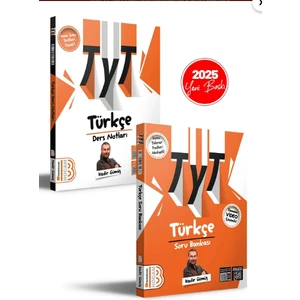 Benim Hocam Yayınları 2025 TYT Türkçe Ders Notları – Tamamı Video Çözümlü Soru Bankası