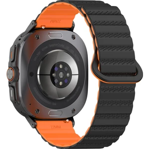 Samsung Galaxy Watch Ultra 47MM Manyetik Silikon Saat Kayışı Yedek Kayış (Yurt Dışından)