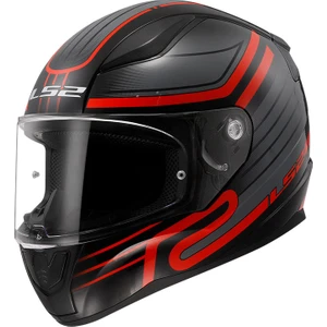 Ls2 Rapıd 2 Cırcuıt Siyah-Gri-Kırmızı Kask