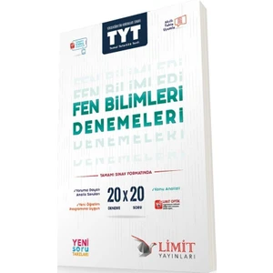 Limit Yayınları TYT Fen Bilimleri Denemeleri