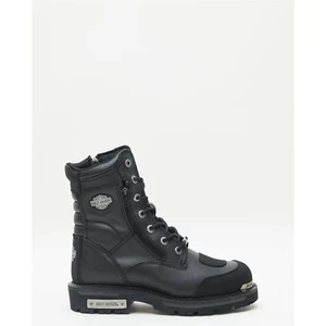 Harley Davidson Riddick Erkek Siyah Deri Bot