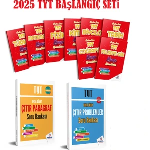 Kurul Yayıncılık 2025 TYT Sıfırdan Başlayanlar için Fulleten Ders Notları Seti Hediyeli