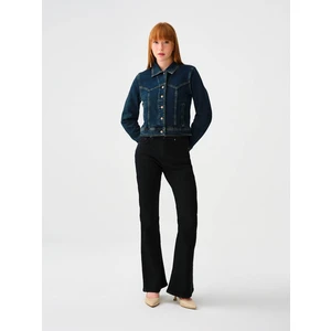 Kadın Jean Pantolon Siyah LF2037918 Flare