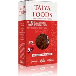 Filizlenmiş Kırmızı Mercimek & Kinoa Makarnası 200 gr