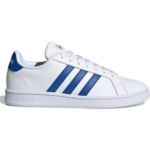 Grand Court Mens Leather Sneaker Hakiki Deri Erkek Günlük Spor Ayakkabı Beyaz