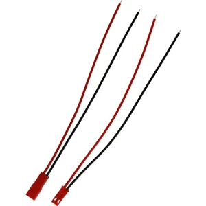 Hazar Led 2 Pin Jst Kablo Konnektör 2 Li Soketli Dişi-Erkek Takım (5 Adet)