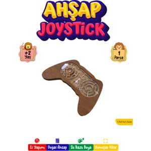 212 Toyzz 212TOYZZ Ahşap Joystick Labirent Eğitici ve Zeka Oyuncağı Motor Beceri Geliştirici Oyuncak