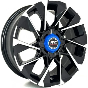 Rc 15 Inç 4X100 Clio 6 Techno Esprit Alpine Siyah Elmas Kesim Jant Modeli Renault (4 Adet)