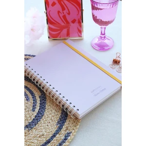 Victoria's Journals Sert Kapak Spiralli Defter 17X24 cm 90 Gram Kağıt 192 Sayfa Çizgili