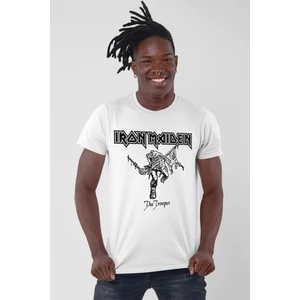 Iron Maiden Beyaz Erkek Tişört