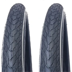 28 Jant 28X1.5/8X1.1/4 (700X32) 4 mm Zırhlı Reflektörlü Bisiklet Dış Lastiği x 2 Adet (5101)